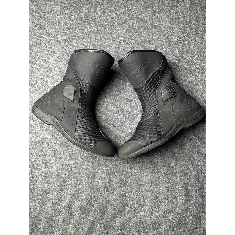 Mens Motorcycle Boots Tourmaster Black Riding Protective, Size US 11.5